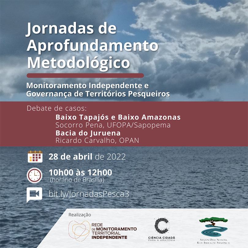 Jornadas de Aprofundamento Metodológico sobre Monitoramento Independente e Governança de Territórios Pesqueiros