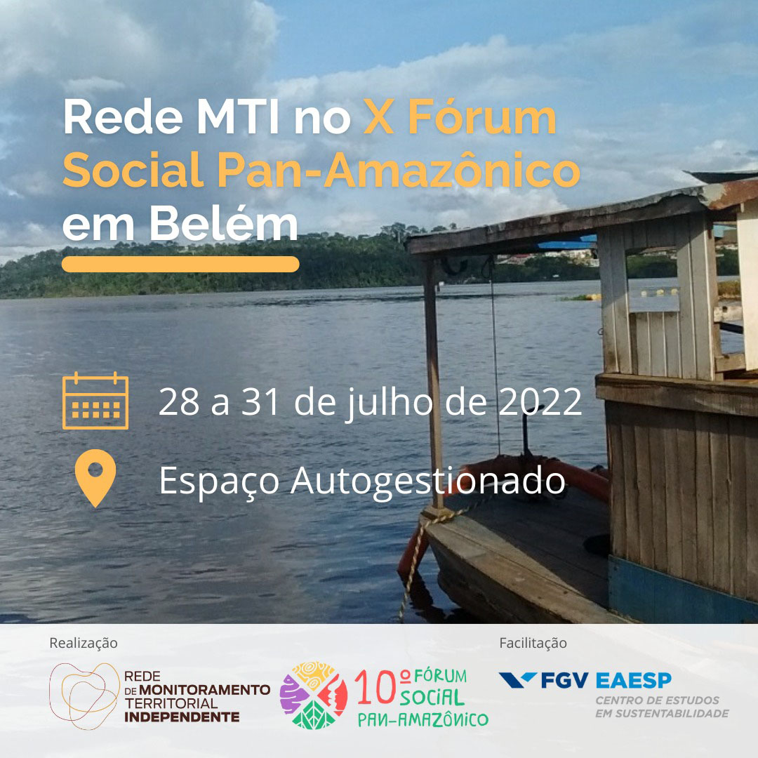 Rede MTI no X Fórum Social Pan-Amazônico em Belém